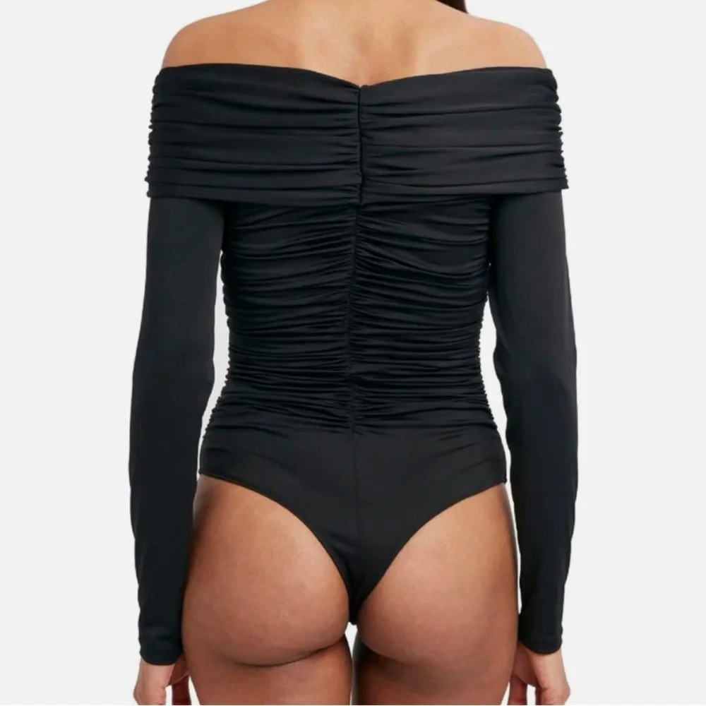 BCBGMAXAZAZRIA black bodysuit,Size S - Picture 2 of 2